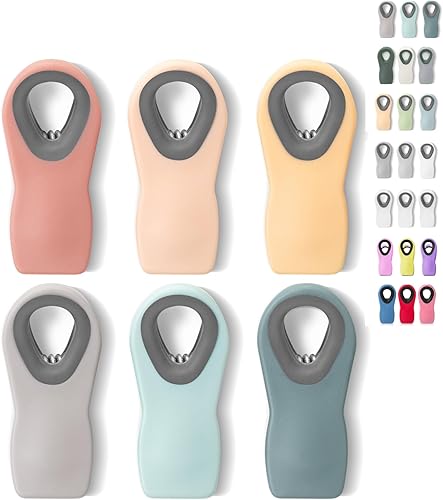 Miniatura 9 de Mr. Pen - Clips magnéticos para chips, paquete de 6, clips de chip gris, clips para bolsas, clips de alimentos, clips para bolsas para alimentos,