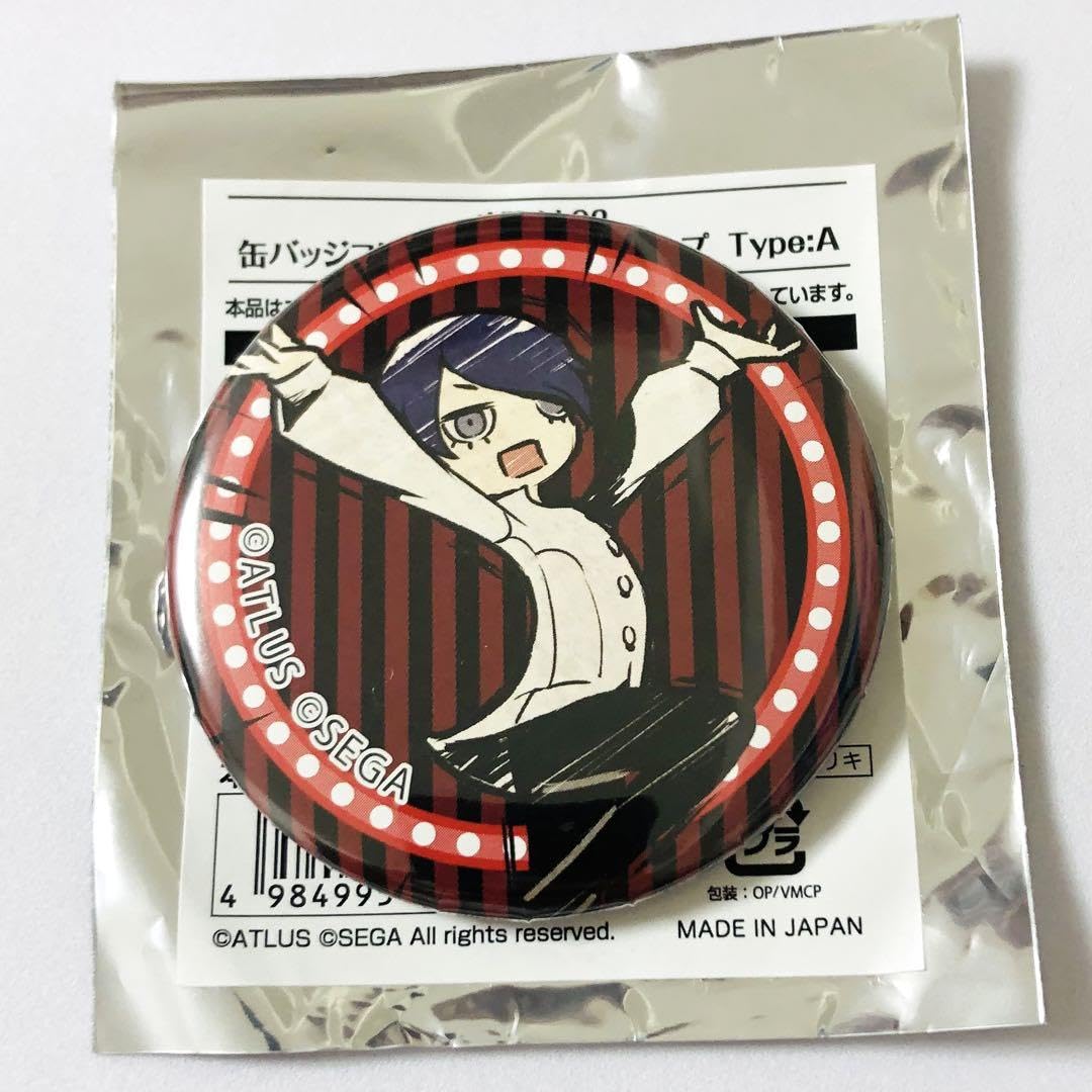 レア ペルソナQ2 缶バッジセット P5 祐介 スクエア缶バッジ レア ペルソナQ2 缶バッジセット P5 祐介 スクエア缶バッジ レア