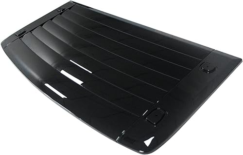Miniatura 3 de LOSTAR Capucha negra para 2006-2010 Hummer H3 Deck Ve-nt Panel Handle Cover Trim