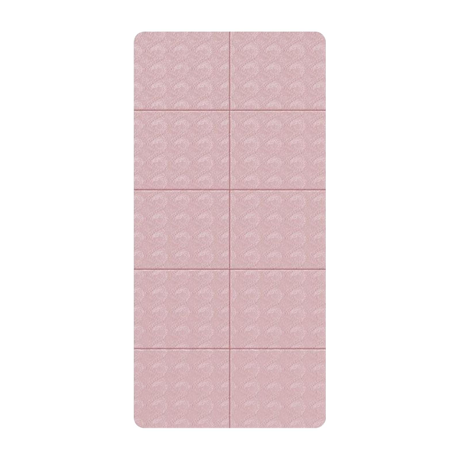 Tappetino Yoga Pieghevole,Tappetino da Fitness Antiscivolo per Donne/Uomini,4 mm Spessore ad Alta Densita Allenamento Materassino con Custodia Ideale per Viaggi Aerobica Stretchingr