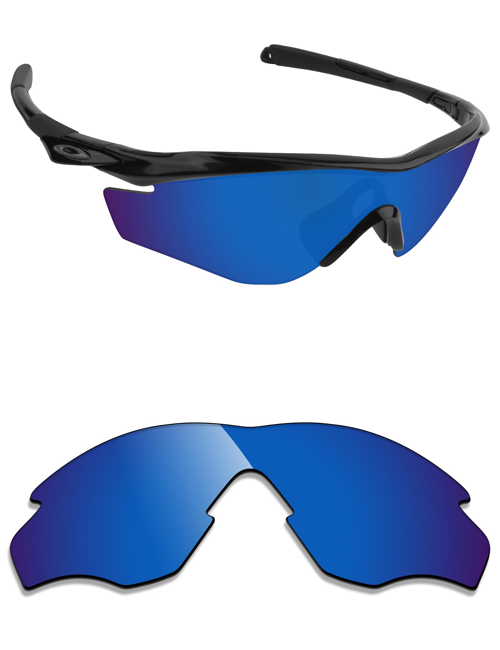 Alphax Polarized Replacement Lenses for Oakley M2 Frame XL OO9343 Sunglasse - Options
