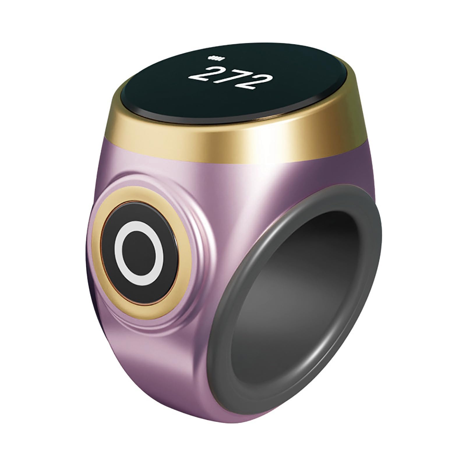 Electronic Counters Lightweight Finger Counter Rings Counter ABS Conveniently Monitor Day Counts & Prayer Alerts Digital Finger Counter with Alarm Electronic Counter Portable Digital