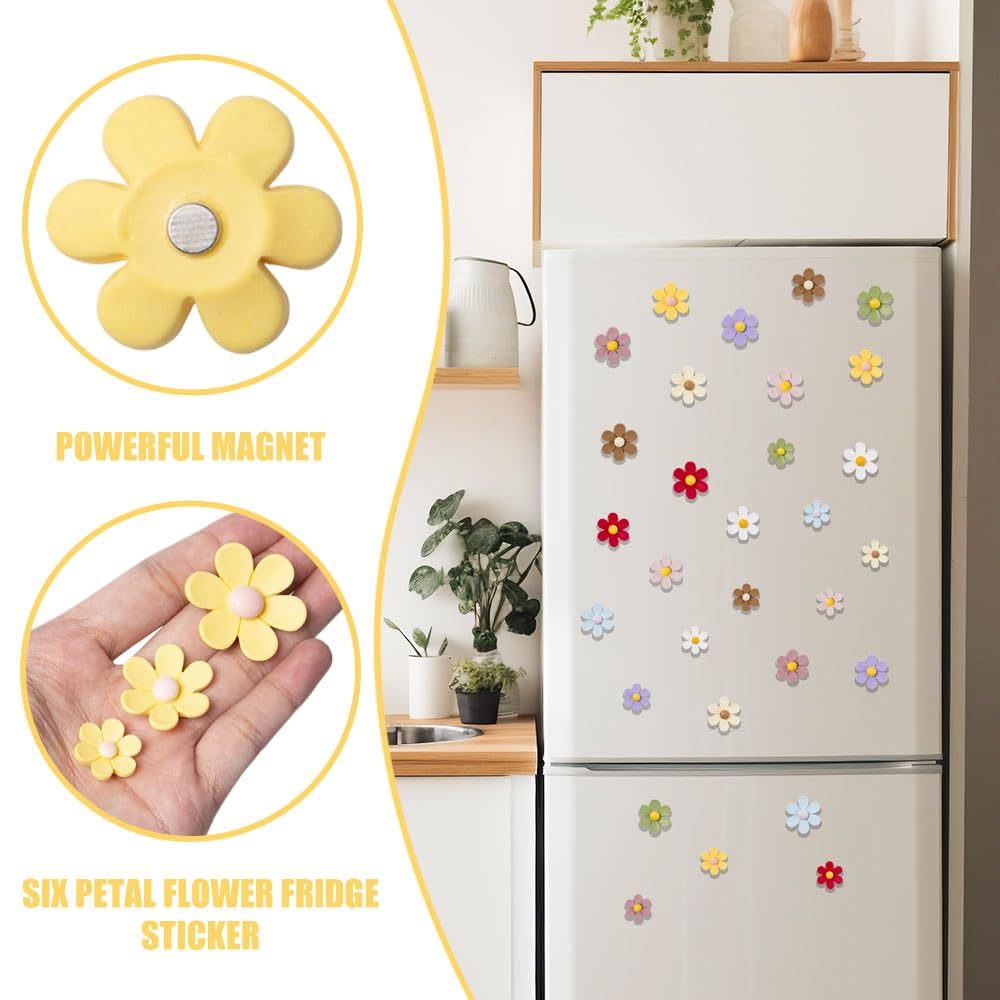 3D Zonnebloem Koelkastmagneten Koelkast Magneet Thuis Keuken Decoratie Magnetische Sticker Voedsel Collectie