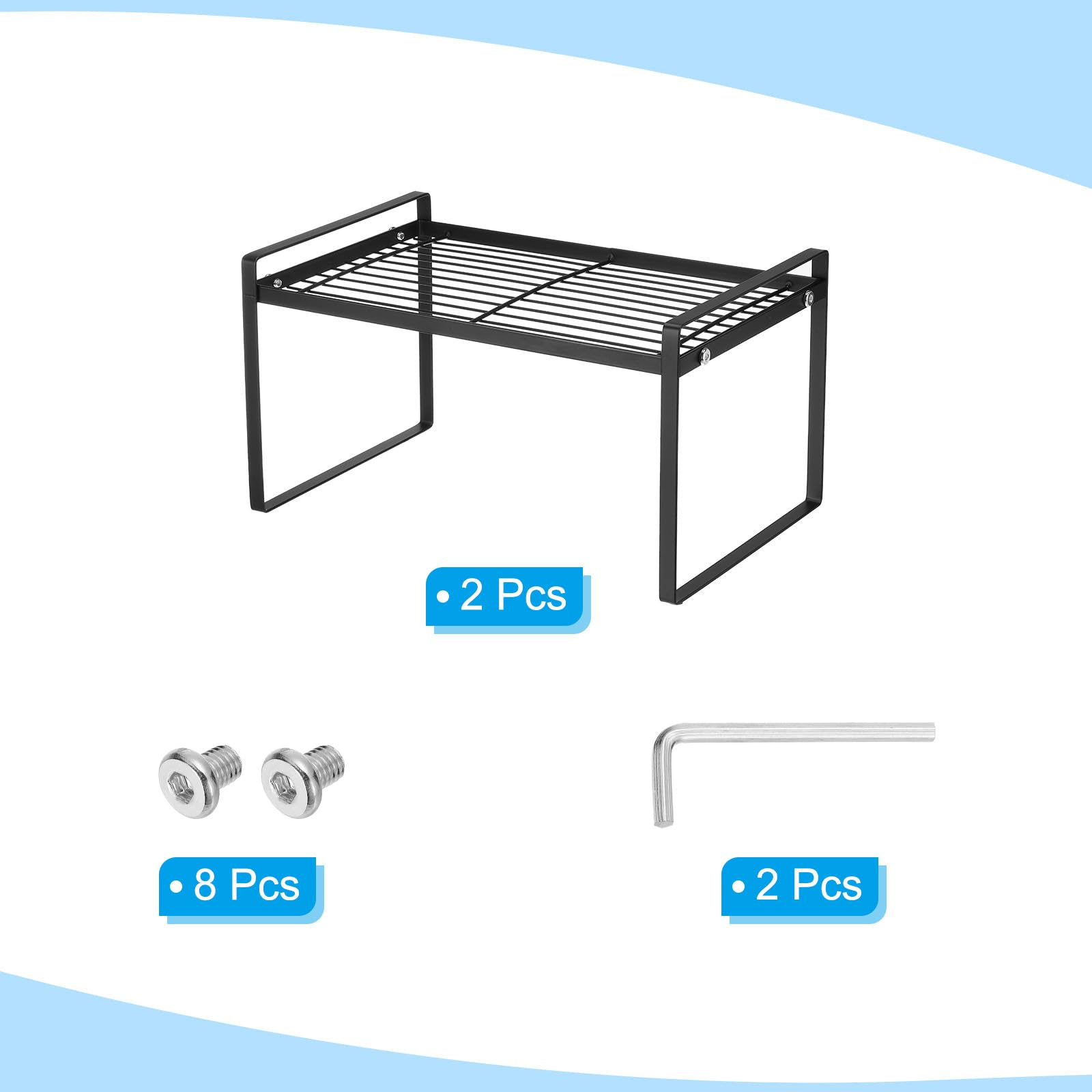 PATIKIL Kitchen Cabinet Organizer Shelves - Image 3