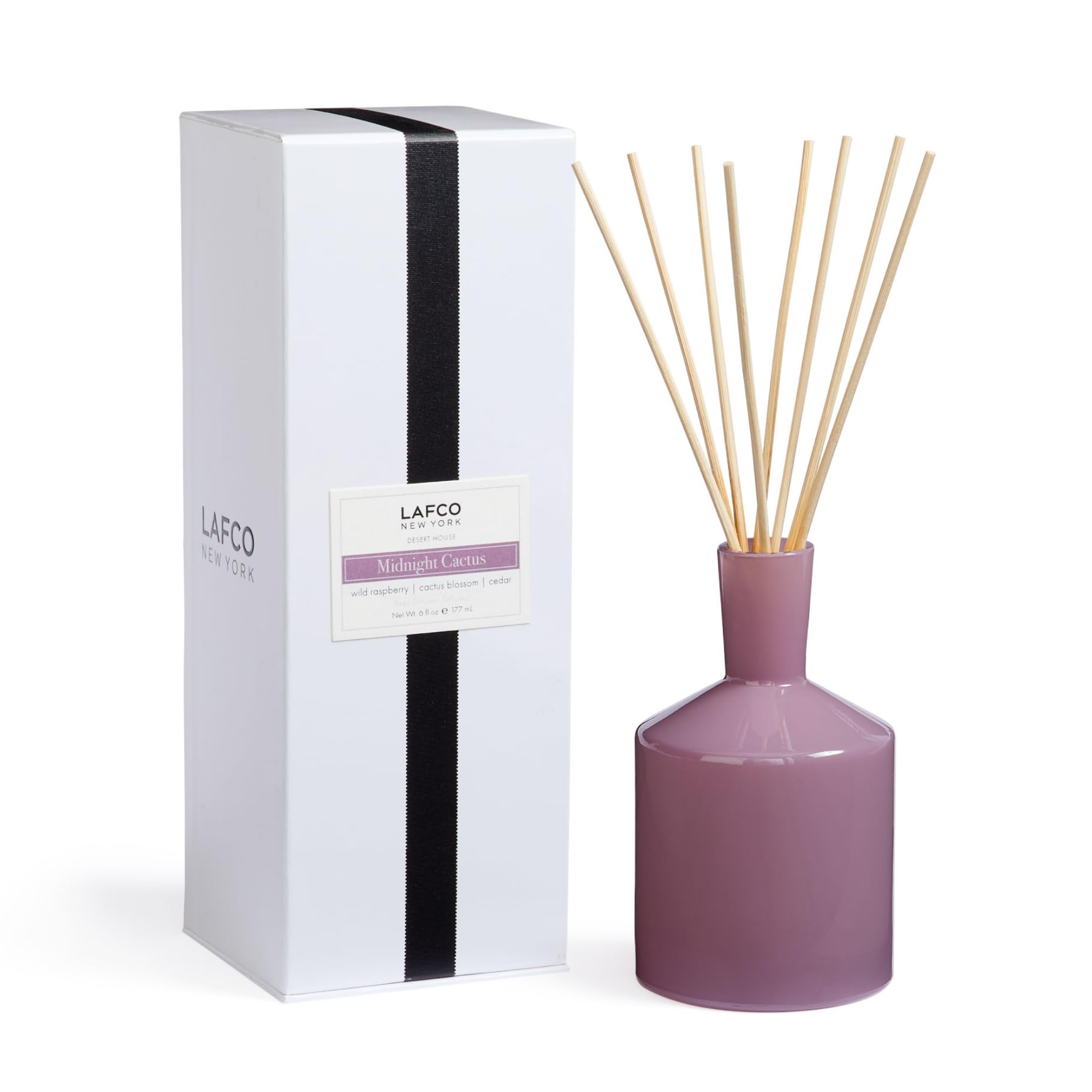 Amazon.com: LAFCO New York Classic Reed Diffuser, Midnight Cactus