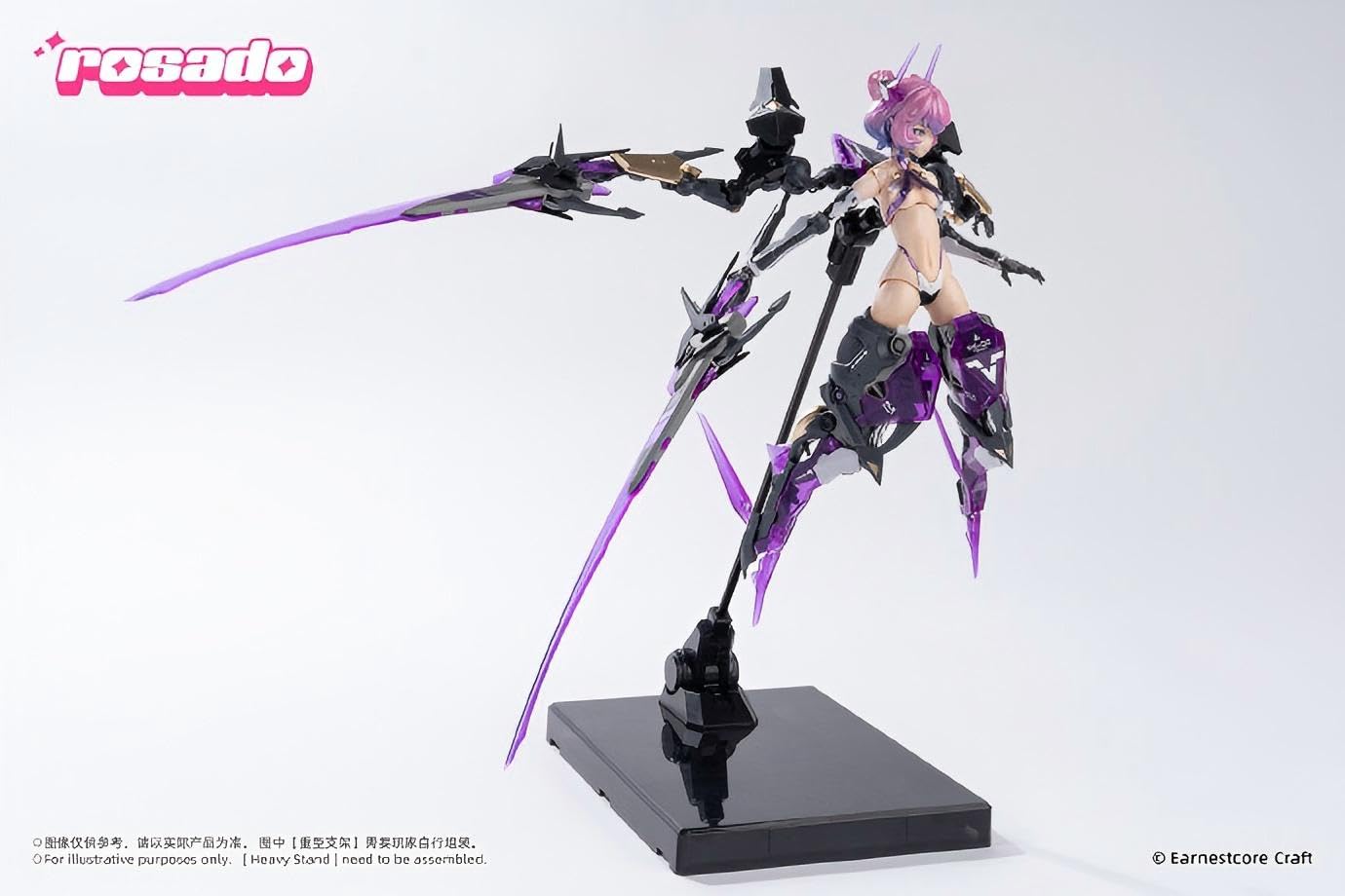 星花　スターフラワー・ブラックアイリス　核誠治造　フィギュア　完成品 核誠治造 Earnestcore Craft 星花 ブラックアイリス プラモデル
