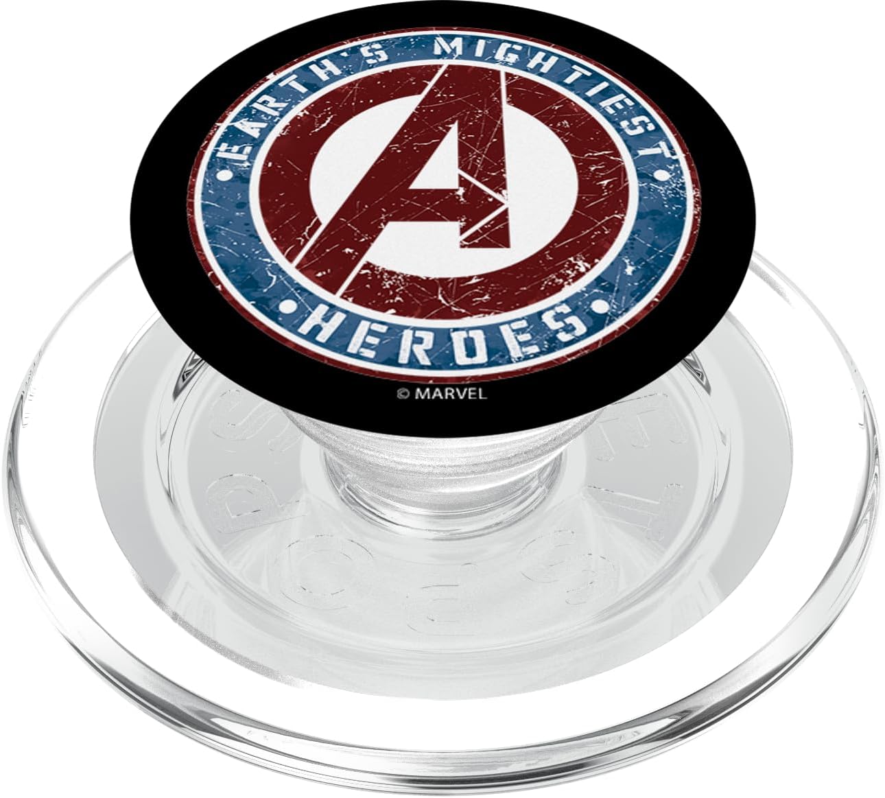 Marvel Avengers Earths Mightiest Heroes Faded Icon PopSockets MagSafe PopGrip for iPhone