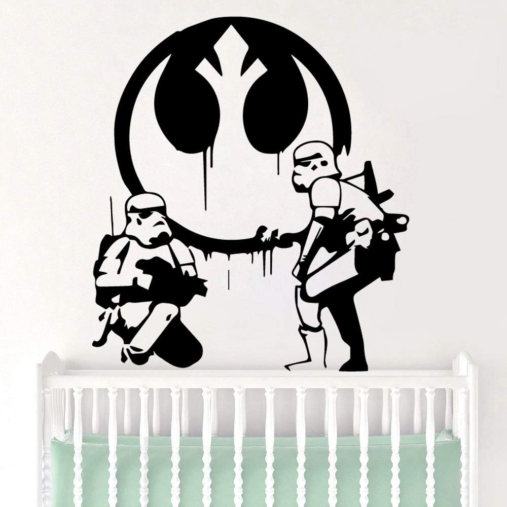 yaonuli Soldier family decoration decal wall decal art decoration home decoration 28x31cm