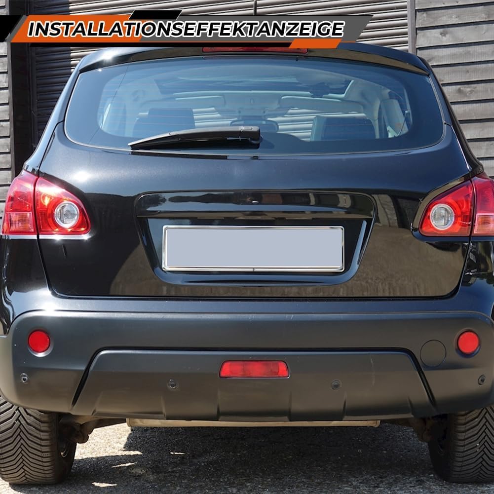 Heckklappen-Kofferraum-Griff, Heckklappe Leiste Heckklappen Griffleiste Kompatibel mit Nissan Qashqai J10 JJ10 2007-2013 90812JD20H