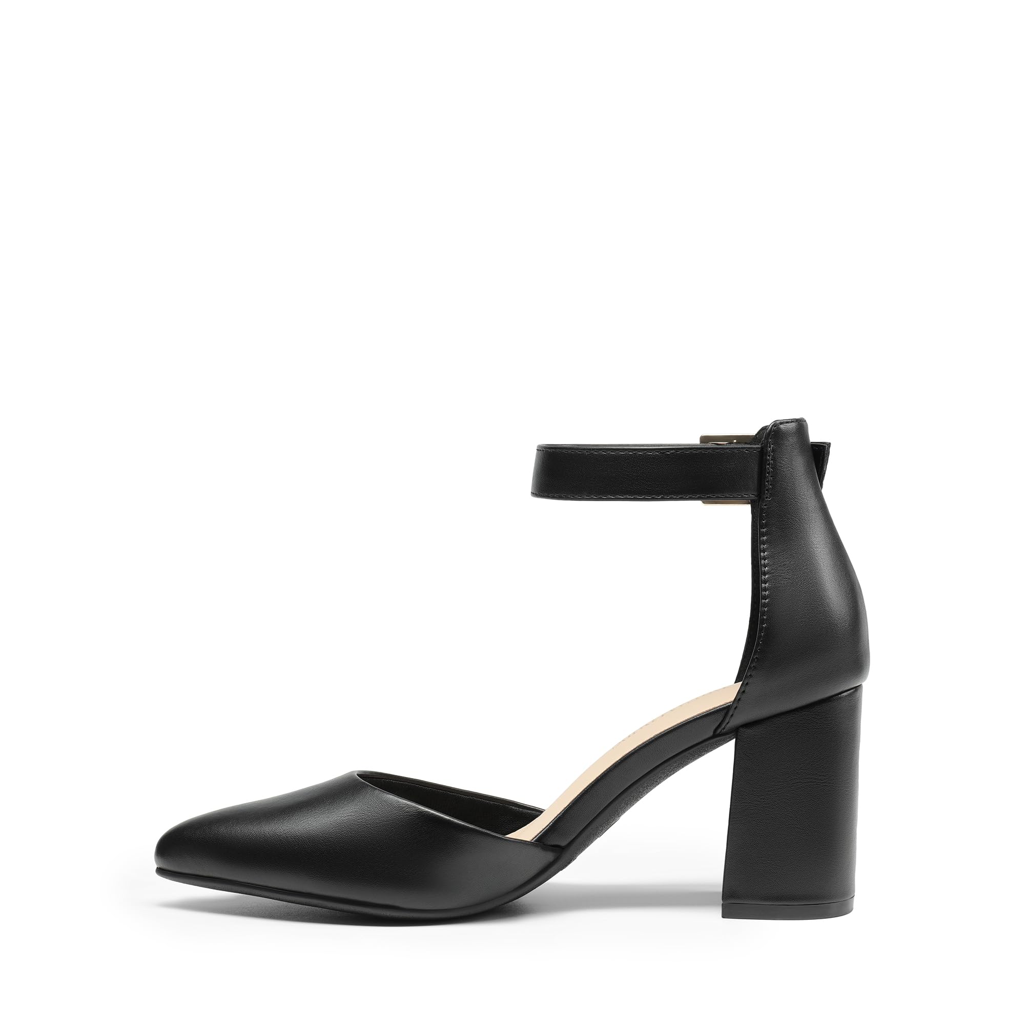 DREAM PAIRS Escarpins Femme Petit Talon Bout Pointu, Chaussures à Talon Confort Chic pour Mariage, Bureau ou Soirée – Talon 7,5 cm