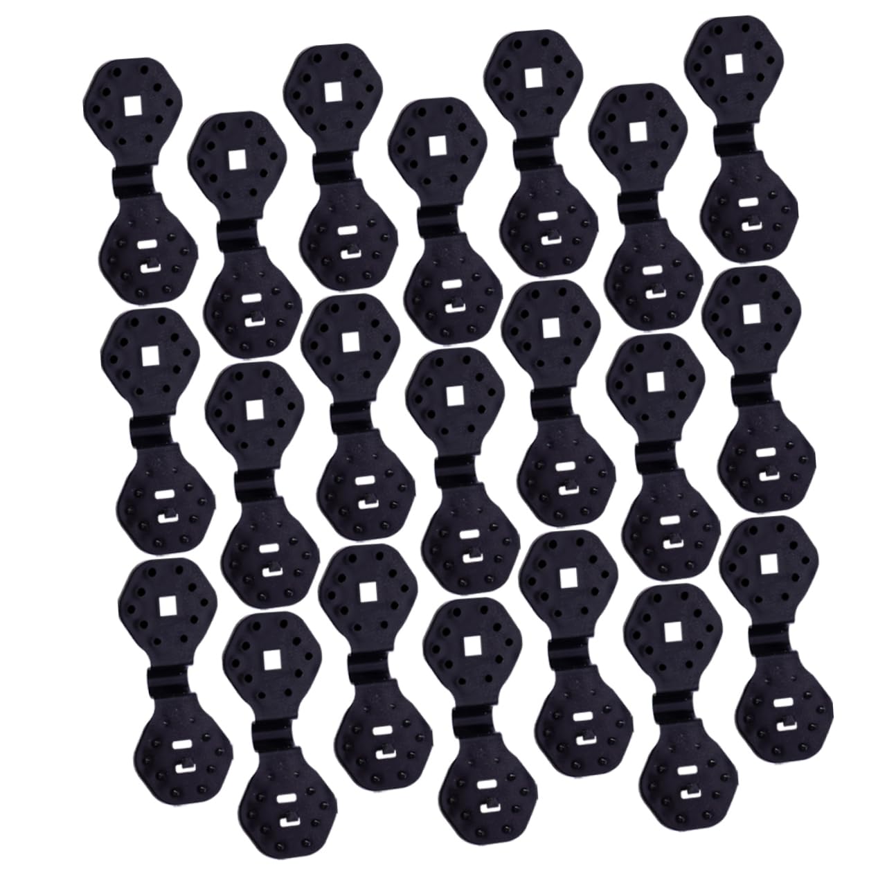 CIYODO 100Pcs Reusable Sunshade Fabric Clamps Heavy Duty Netting Clips for Garden Shade Cloth Non Slip Backyard Sunshade Clamp Versatile Clip for Greenhouse and Outdoor Use