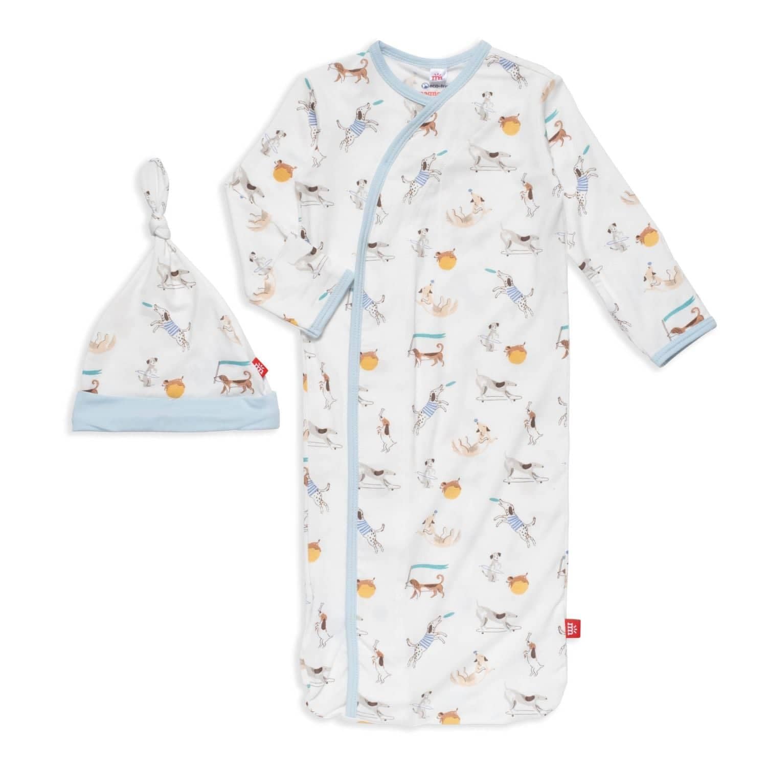 Magnetic Me Modal Newborn Sleeper Gown &amp; Hat Set