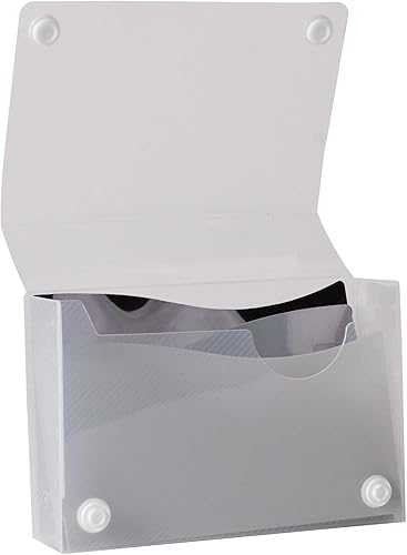 Miniatura 9 de Filexec Products Wave 50484-2028 tarjetero en forma de carpeta, 3 x 5 pulgadas, 4 unidades