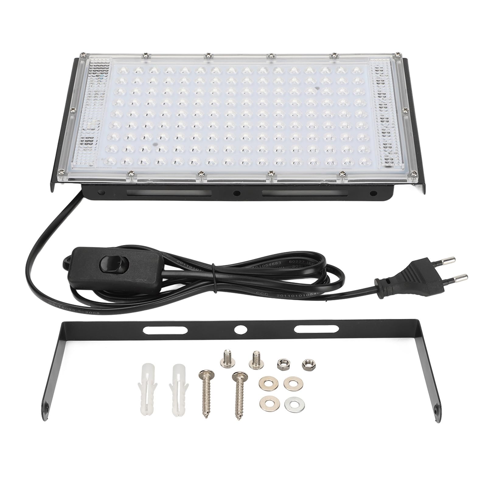 Cocoarm LED LED da 300 W Grow Light Full Spectrum Plant Light con 144 Perle IP65 Impermeabile per Crescita delle Piantine Esterne Interni