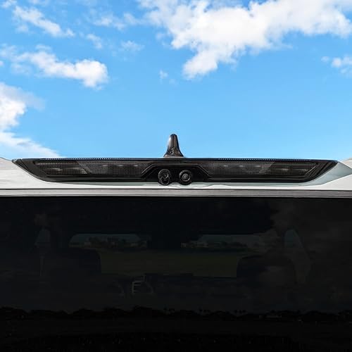 Miniatura 4 de SlickMod Tinte de humo de vinilo precortado para la tercera luz de freno de Toyota Tundra 2022-2023 (20% humo oscuro, 3. tercera luz de freno)