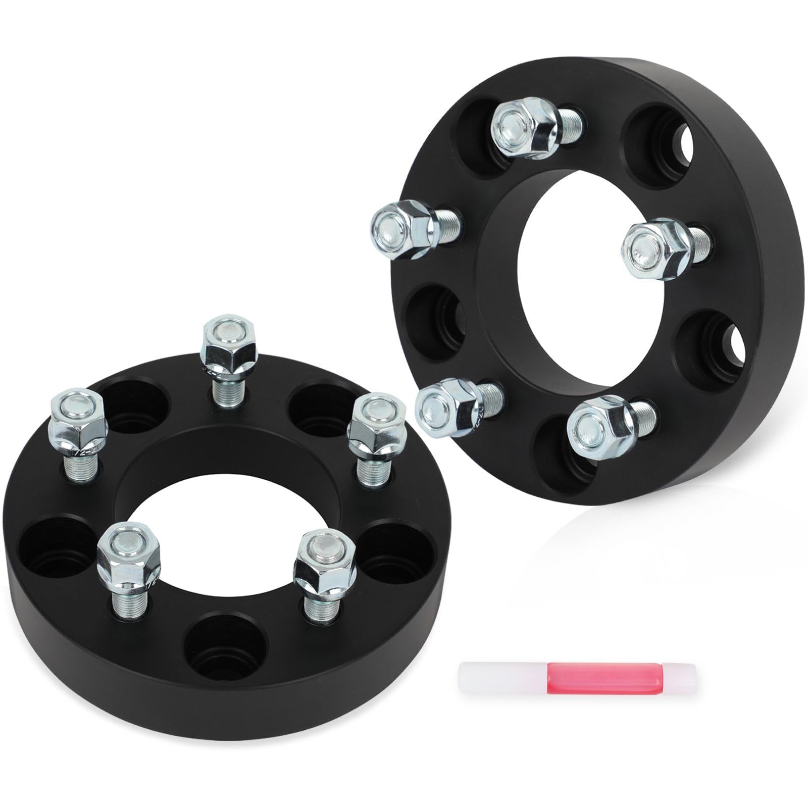 SCITOO 2Pcs 5x5 to 5x4.5 Wheel Spacers 1.25 inch for Jeep Black