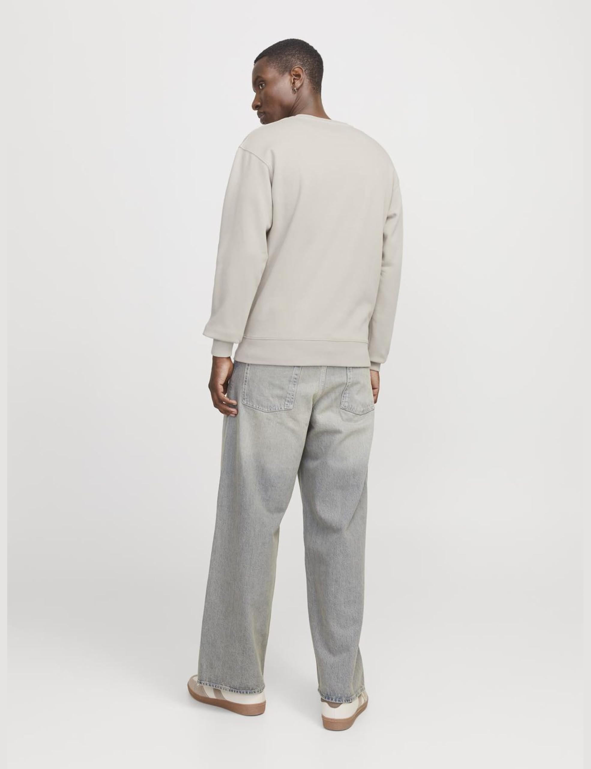 JACK & JONES Sweatshirt Plain Sweatshirt