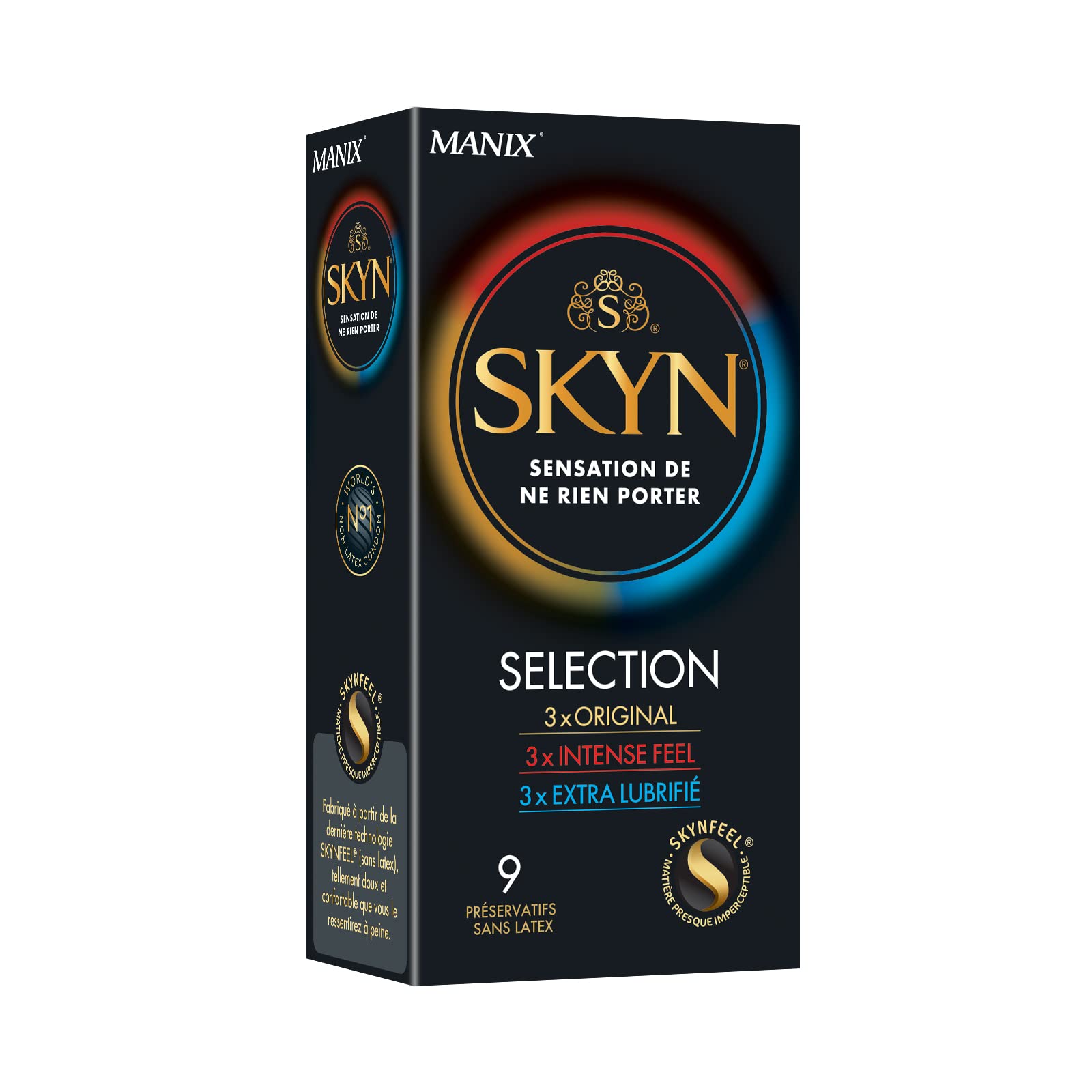 SKYN® Selection 9 Pack of Non Latex Condoms