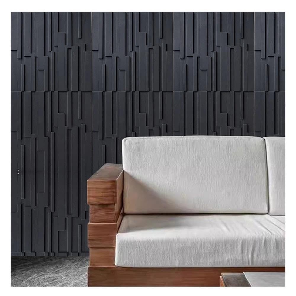 Pannelli murali 3D effetto pietra per interni, Rivestimento murale leggero