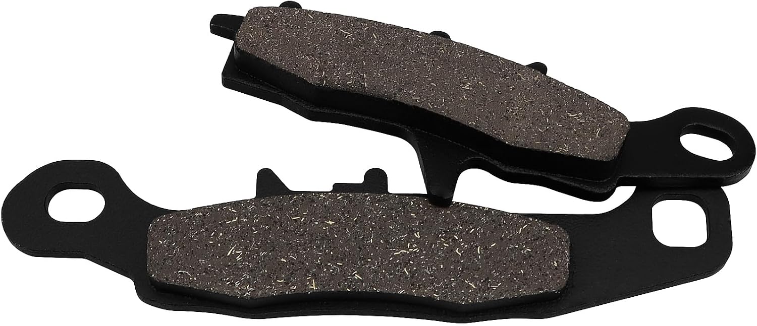 Front & Rear Brake Pads for Kawasaki Prairie 650 4x4 2002-2003 Brute Force 650 KVF 650 4x4 2005-2011 Prairie 700 KVF700 2004-2009 KFX450R 2008-2014 KFX700 2004-2009
