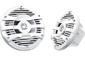 Kenwood 6.5-Inch Marine Speakers: Immersive Audio for the Open Waters