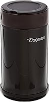 Vista 9 de Zojirushi Tarro para alimentos de acero inoxidable, Mediano, Marrón Oscuro