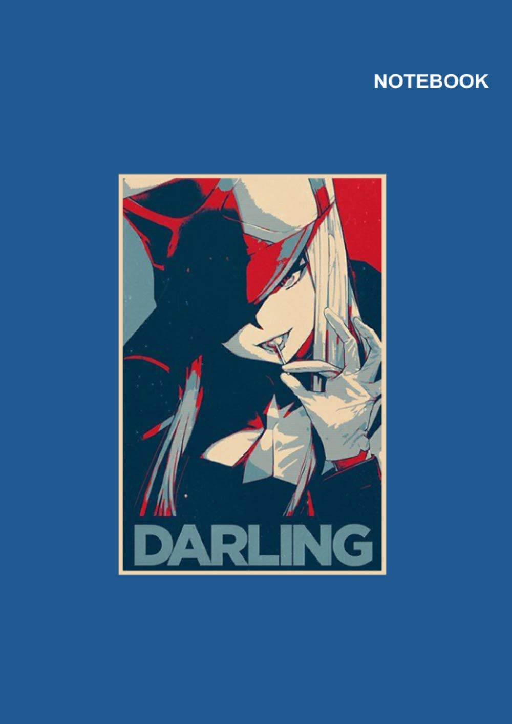 Akame Ga Kill Esdeath Notebook Cover: A4, 8.27 inch x 11.69 inch, Lined Pages, 110 Pages.
