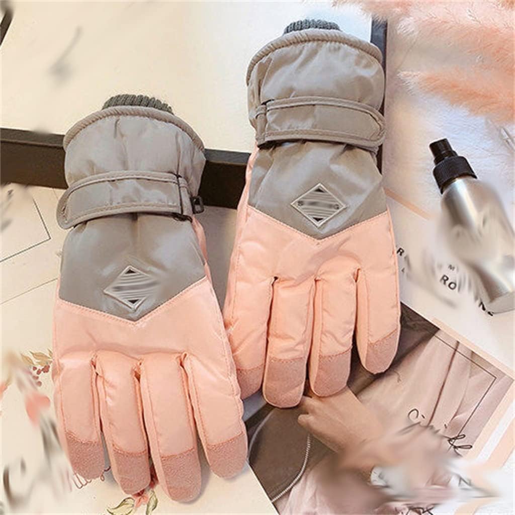 Ski Gloves Female Winter Mountaineering Warm and Thick Cotton Riding Male Motorcycle Student