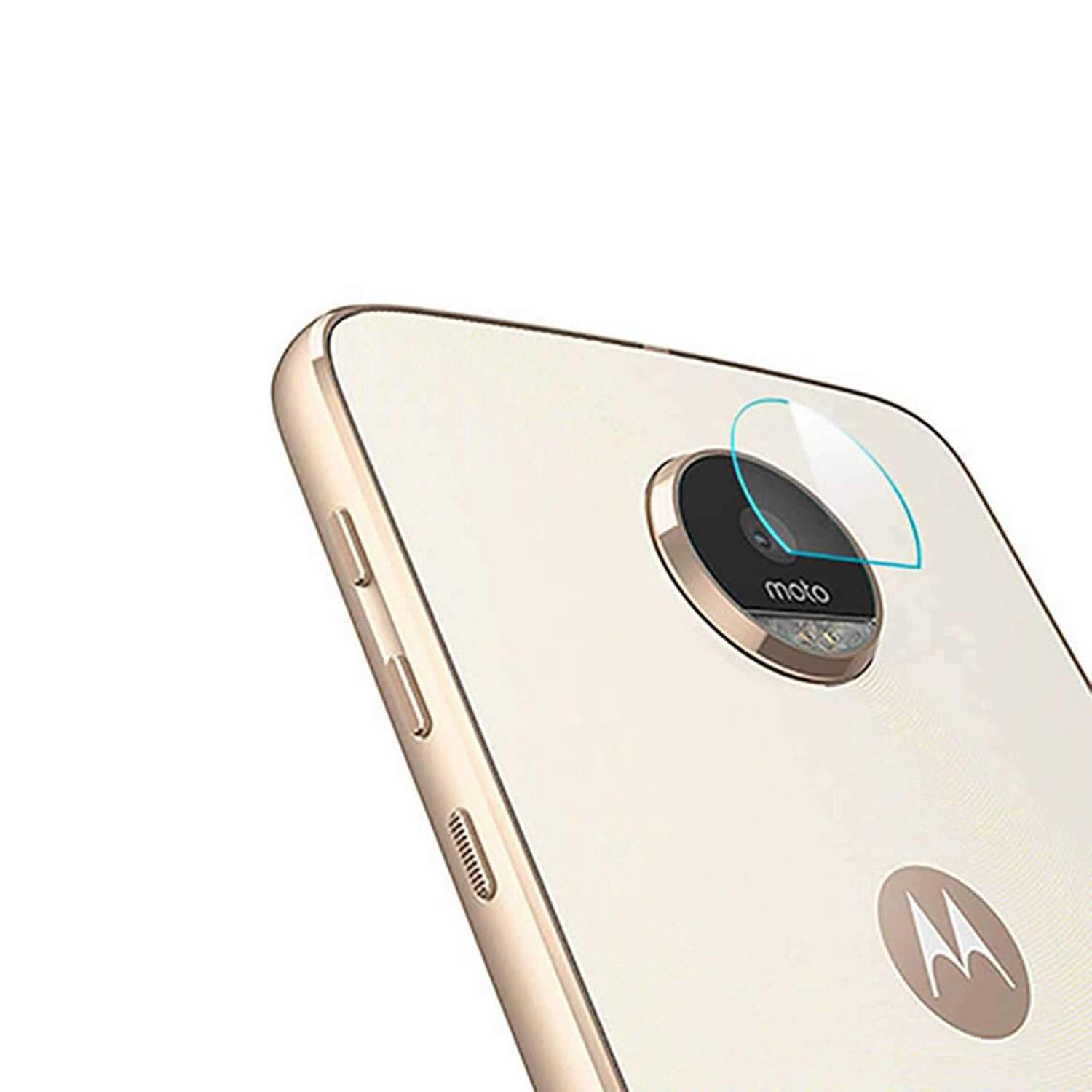 Superior ZRL®7H Rear Tempered Glass Camera Lens Protector Film Guard for Moto Z Play