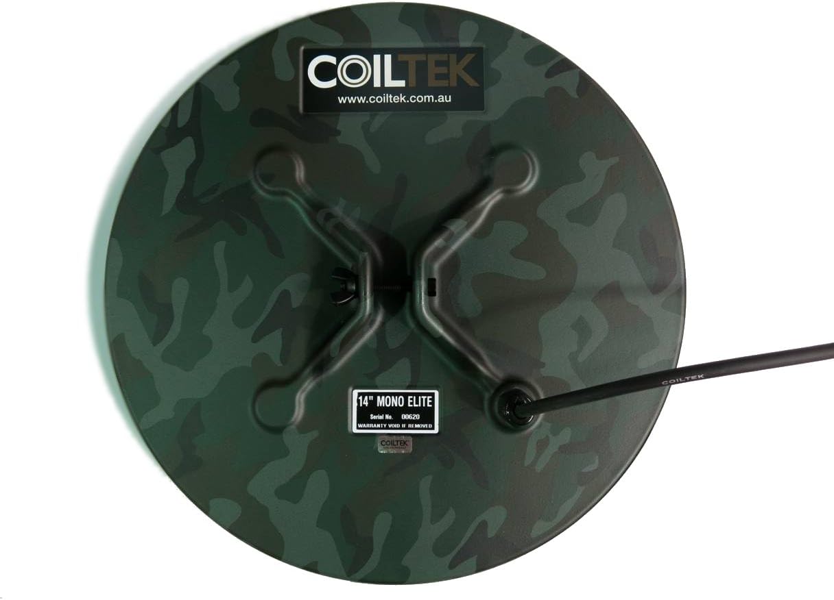 14" Mono Elite Camo Search Coil for Minelab SD/GP and GPX Metal Detector
