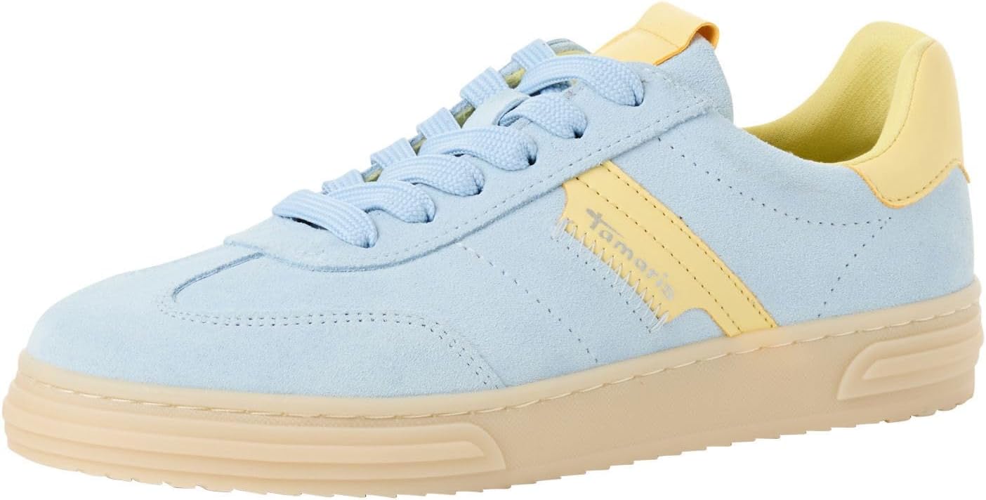 Tamaris 1-23624-43 damessneakers, Offwhite Kam, 41 EU Tamaris 1-23624-43 damessneakers, Offwhite Kam, 41 EU