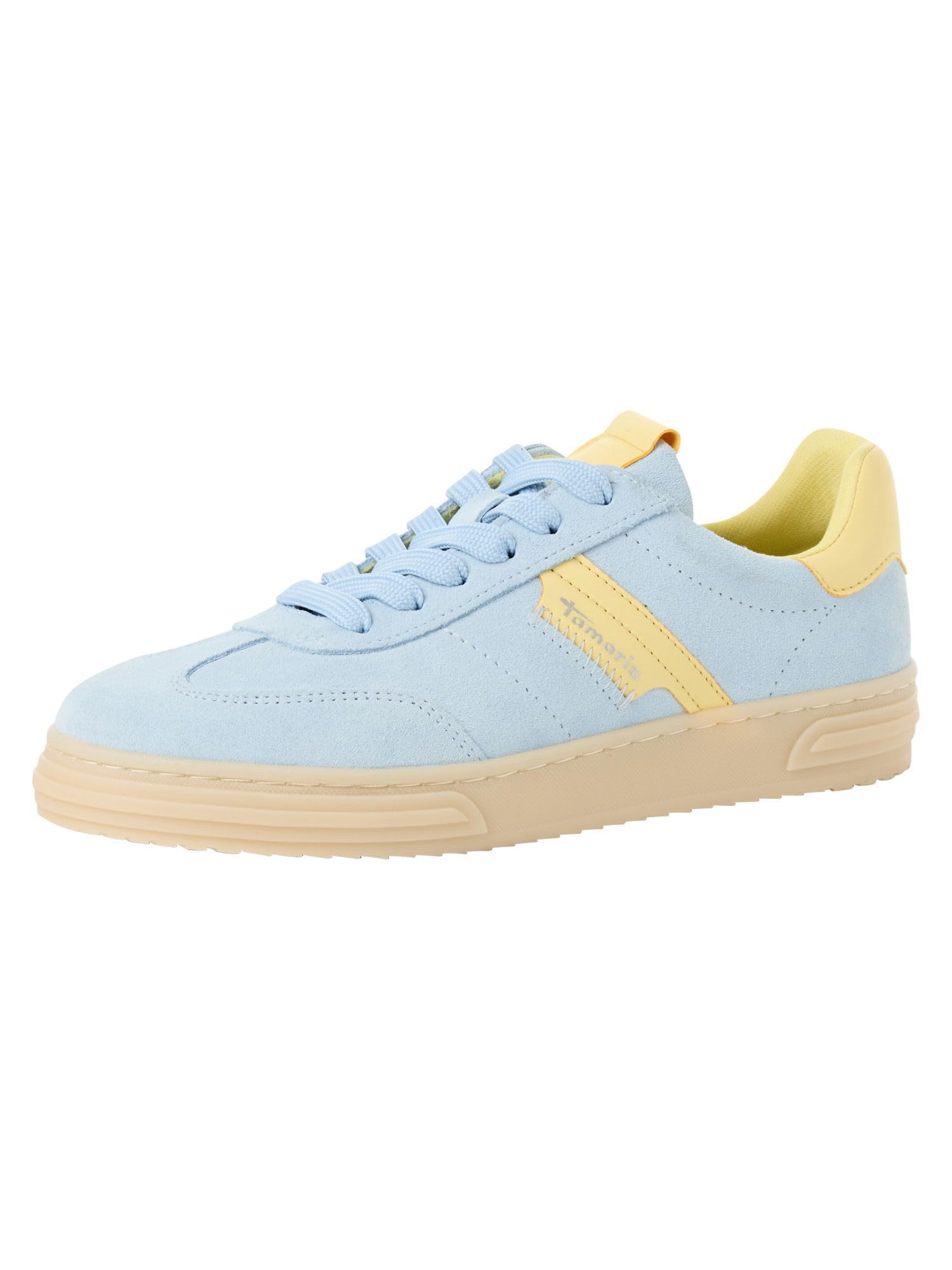 Tamaris Women's 23788 Lace-Up Shoes, Light Blue, 3.5 UK