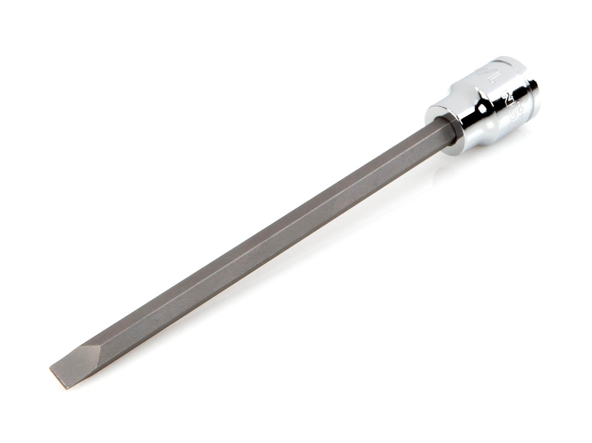 TEKTON 3/8 Inch Drive x 1/4 Inch Long Slotted Bit Socket | SHB10402
