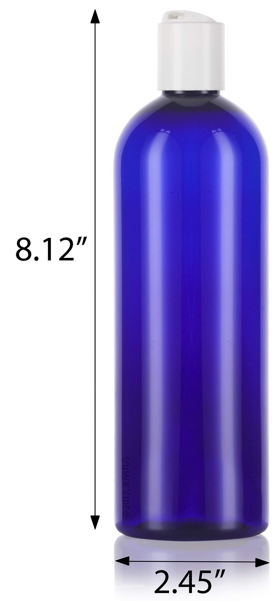 Jensen Global JG2.0B-10 2 oz Boston Round Bottles Bag of 10