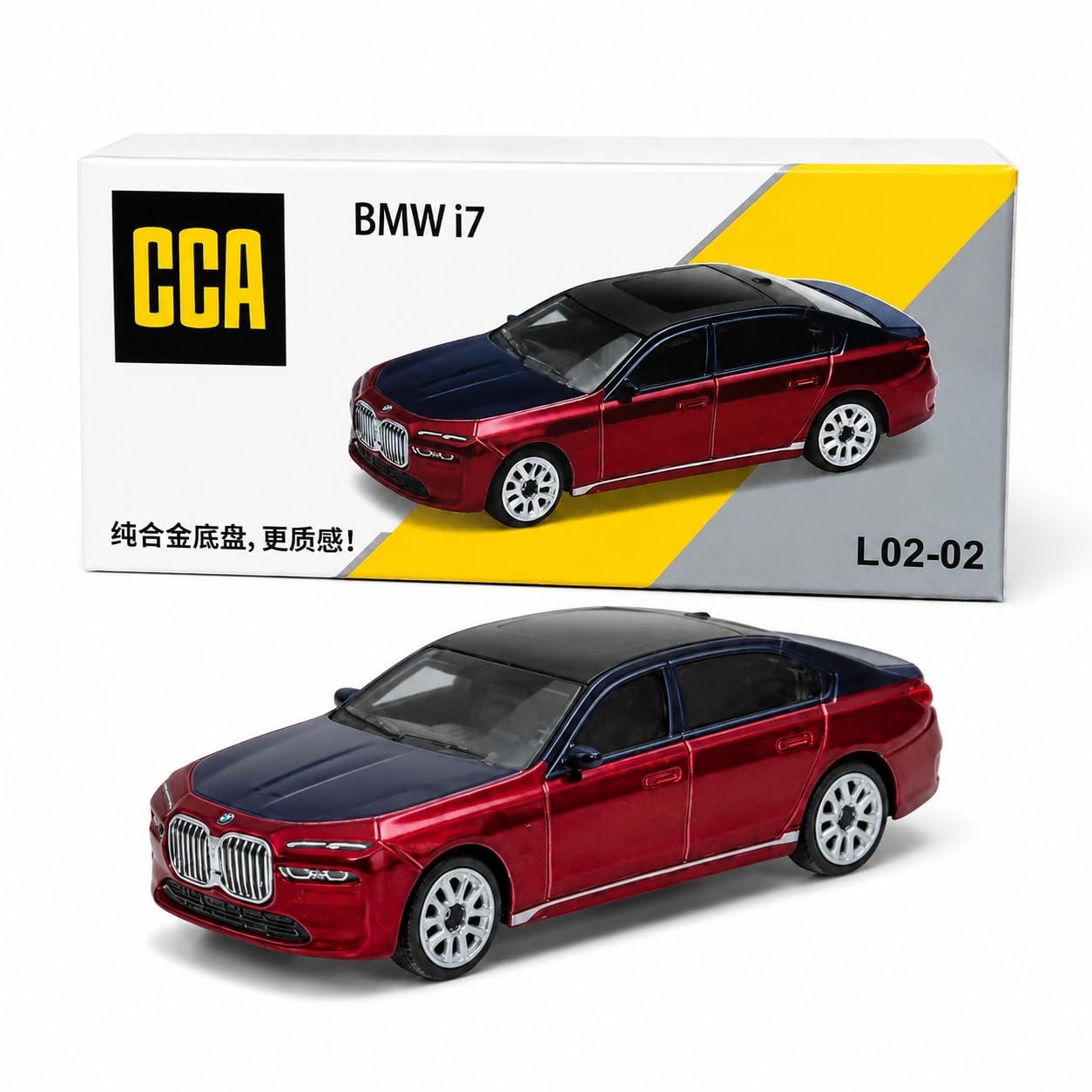 CCA BMW i7 Die-Cast Metal Toy Car Model | Pull Back Action | Premium Finish | Collectible Car Toy-image-21