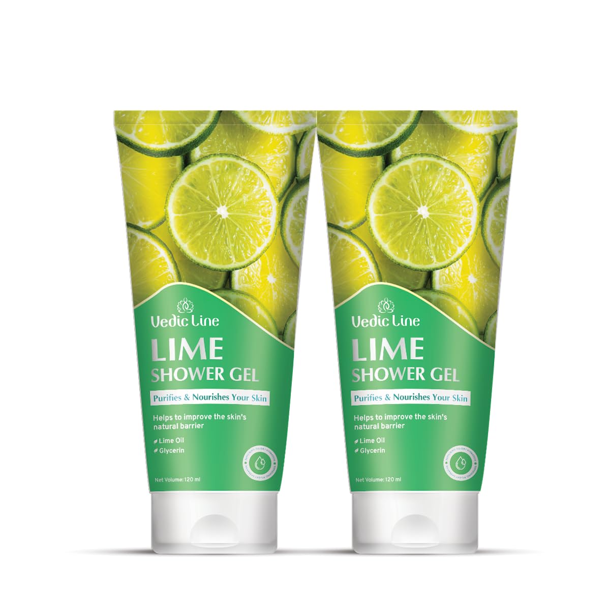 Vedicline Lime Shower Gel, Super Refreshing With Natural Lime Oils For Soft & Moisturized Skin,(Pack of 2), (2 * 120 ml)-image-13