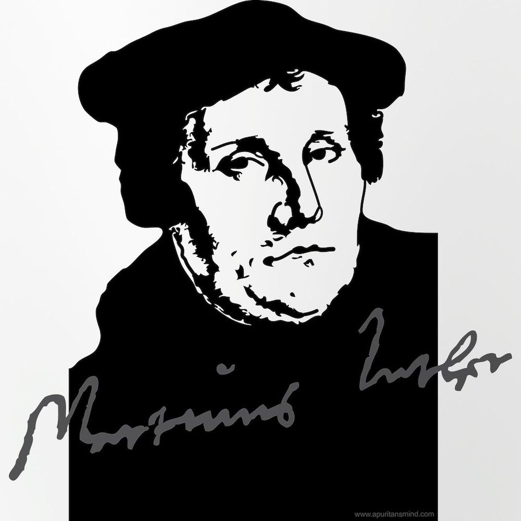 CafePress Martin Luther Bust And Signature Pint Glass, 16 oz. Drinking Glass