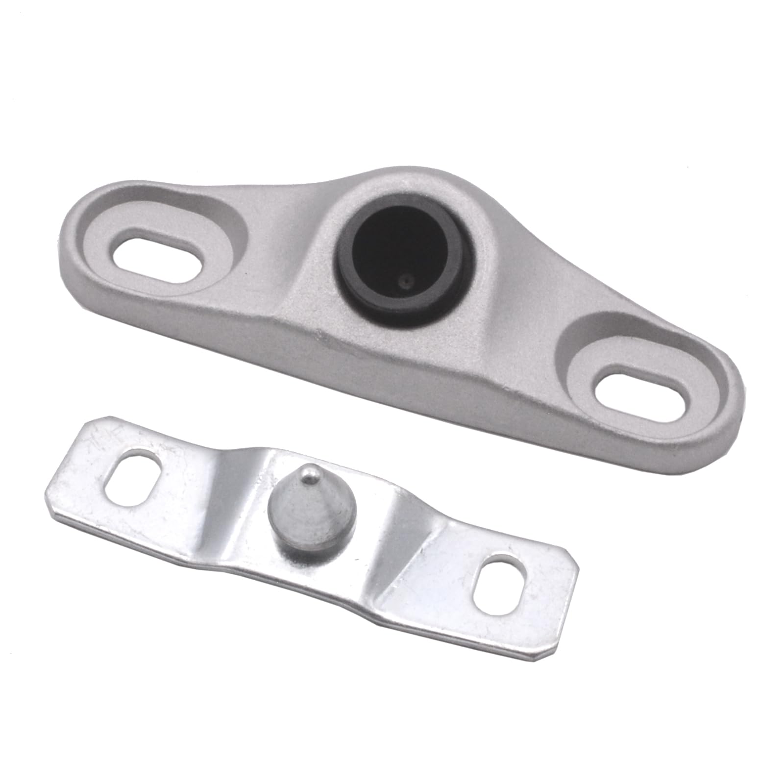 1Juego de pasador de guía para puerta corredera superior e inferior con placa de cierre con pestillo Para Citroën Jumper Para Fiat Ducato Para Peugeot Boxer 1358687080 1313566080