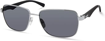 Timberland Mens TBA9265 Polarized Rectangular Sunglasses