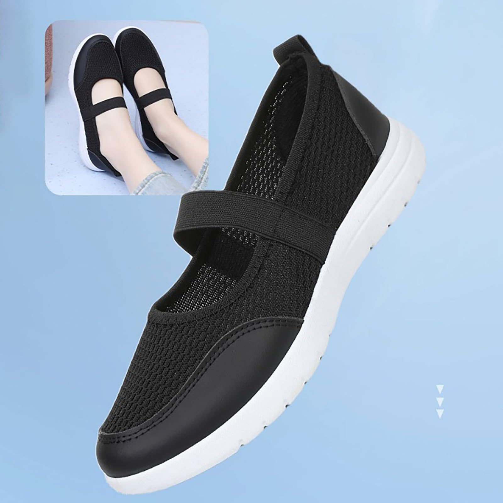Chaussures ethniques décontractées pour femme, tendance, creuses, respirantes, talon plat, semelle souple, chaussures décontractées, léopard