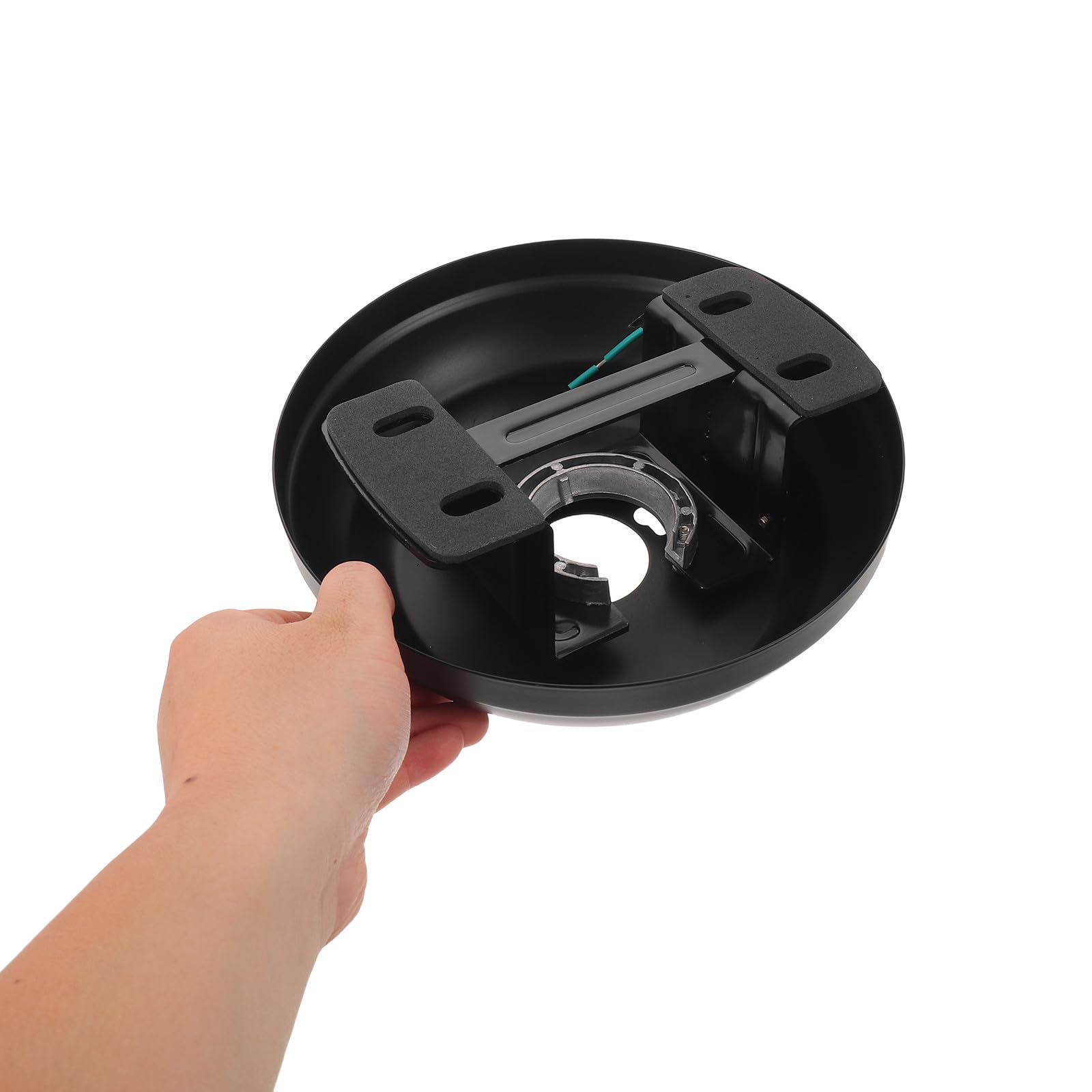 Base para Ventilador de Techo de Hierro Proceso de Fosfatado, Soporte Estable y Alineación Precisa para Celebracion Verano en Sala o Comedor