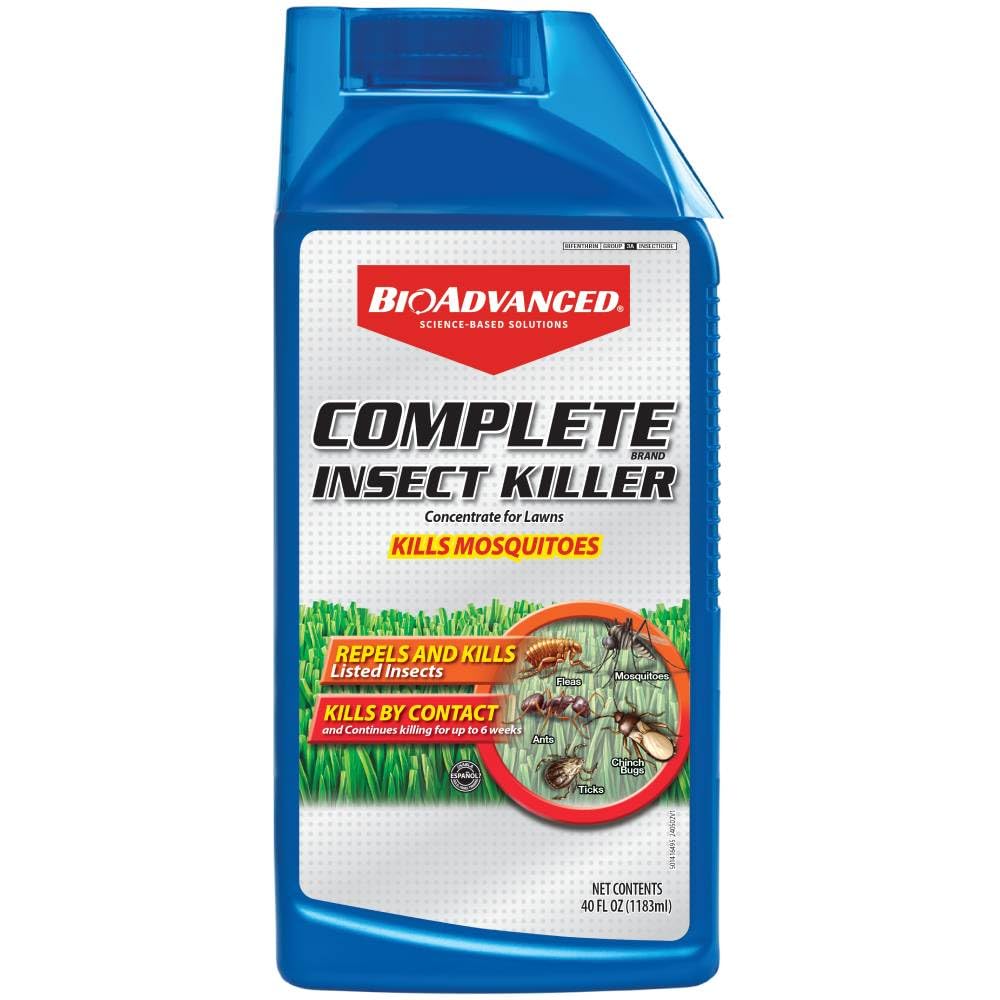BioAdvanced Complete Insect Killer for Lawns, 40 oz, Concentrate, 6,667 Sq Ft.