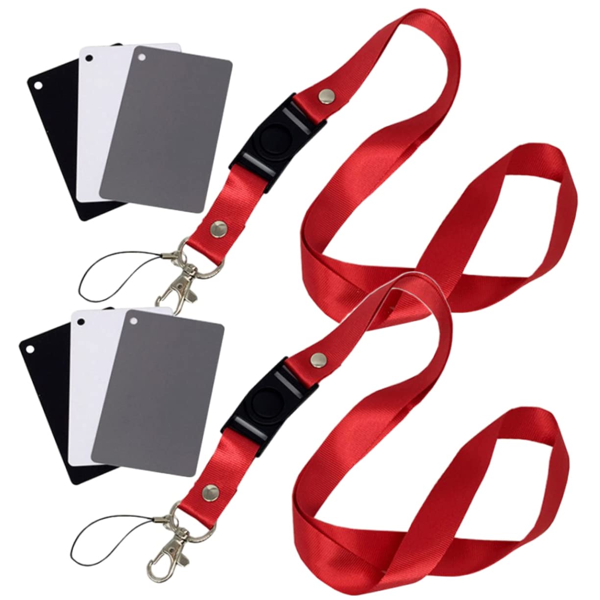 Hemobllo 2pcs White Balance Card For Photography Light Meter Grey Cards  Monitor Calibration Tool Color Checker Grey for Exposure Film Checker