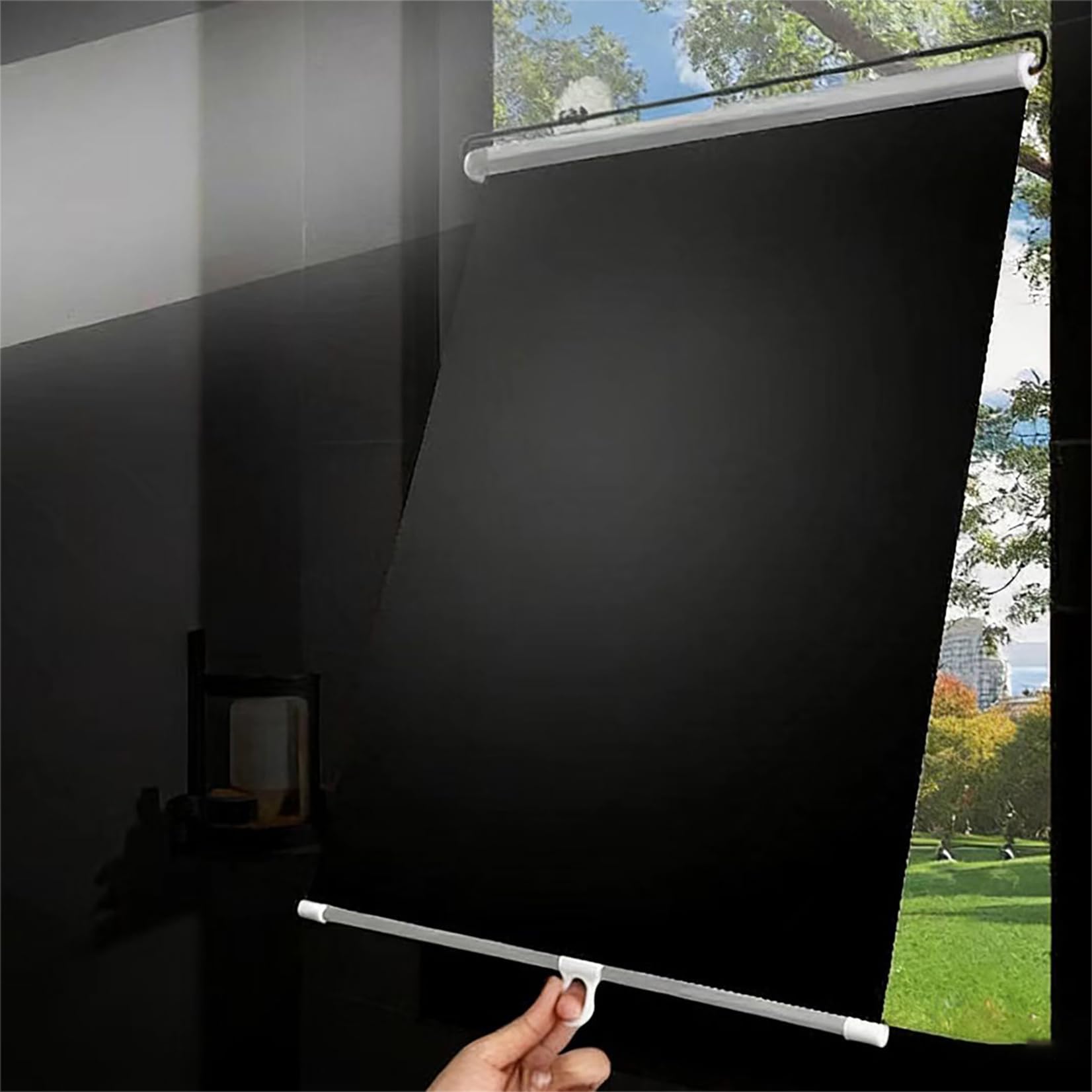 Suction Cup Blinds for Window - No Drill Blackout Roller Blinds