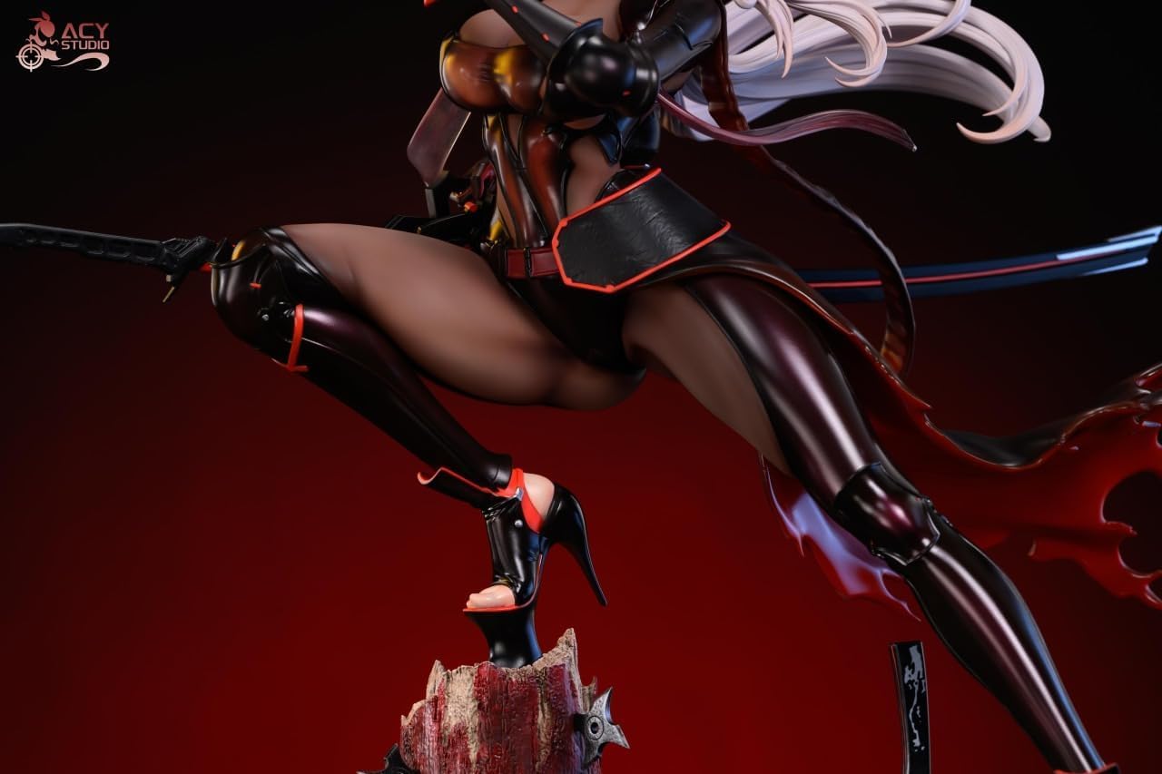 Amazon.co.jp: 勝利の女神:NIKKE 紅蓮暗影黑蓮 フィギュア ガレージ 