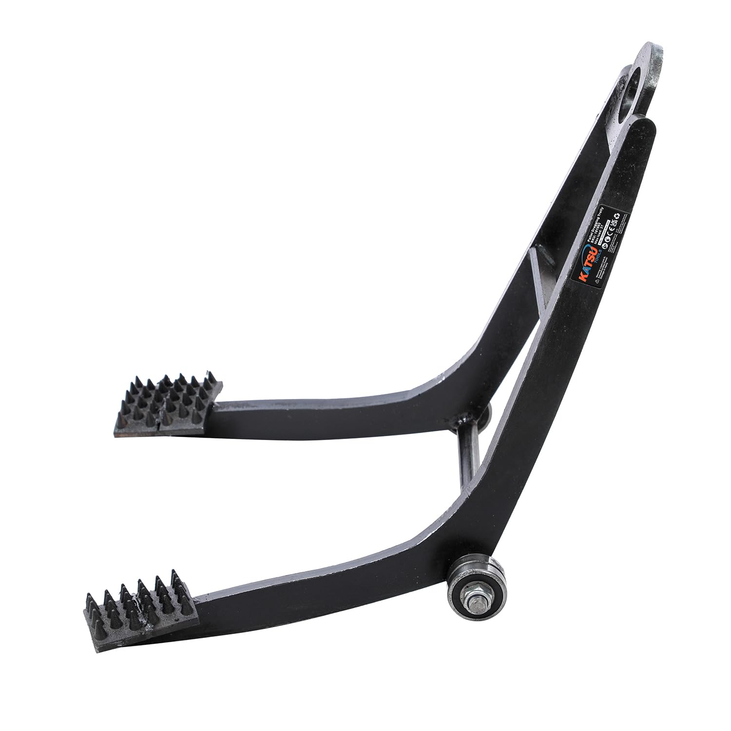 KATSU Tools Carrello per estrattore pallet da 3 tonnellate/7000 libbre, gancio di trascinamento in acciaio per la trazione di pallet di legno
