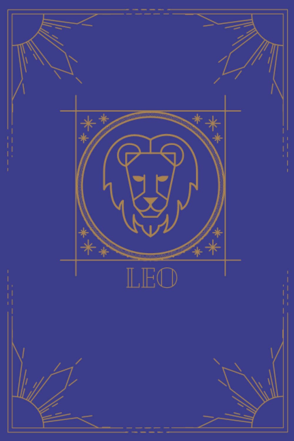 Leo Notebook: Zodiac Sign Lined Journal Notebook 6x9" 120 pages