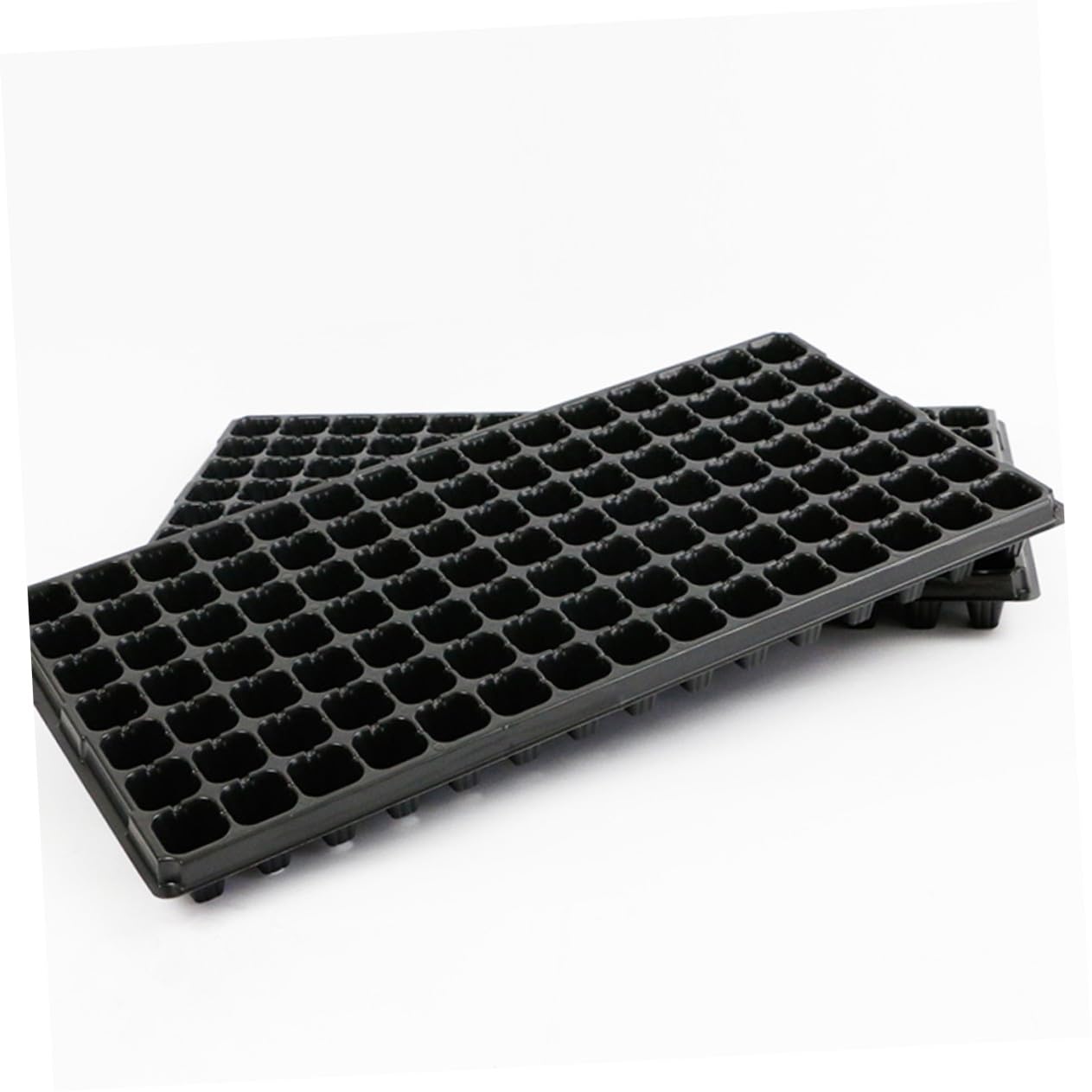 Vassoi e Protezione Contro Marciume Radicale 105 Celle Forate 10 Pezzi per Semina in PVC Ventilazione Ottimale per Coltivazione Indoor e Balcone