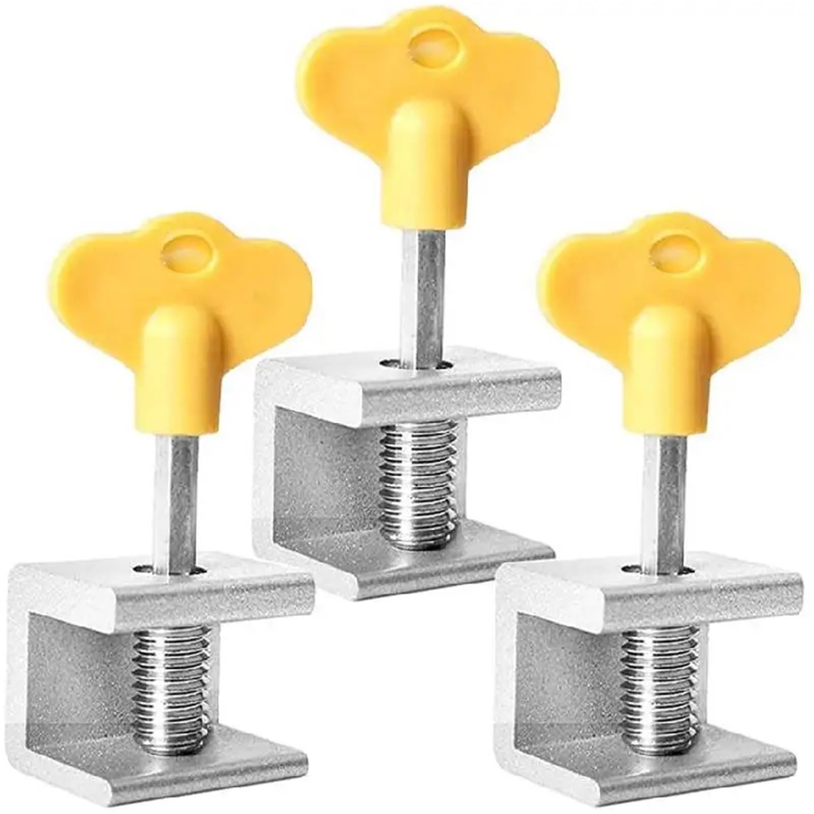 10pcs Window Locks Adjustable Sliding Door Lock with Key Stopper Aluminum Security Safety Für Zuhause