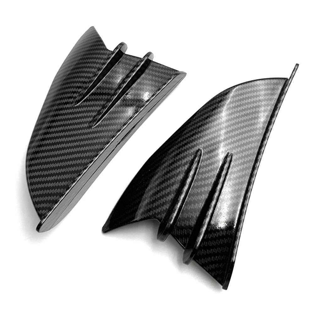 Amazon.co.jp: オートバイダウンウイングレット空力翼キットスポイラー